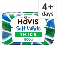 Hovis Soft White Thick Bread - 2 x 800G